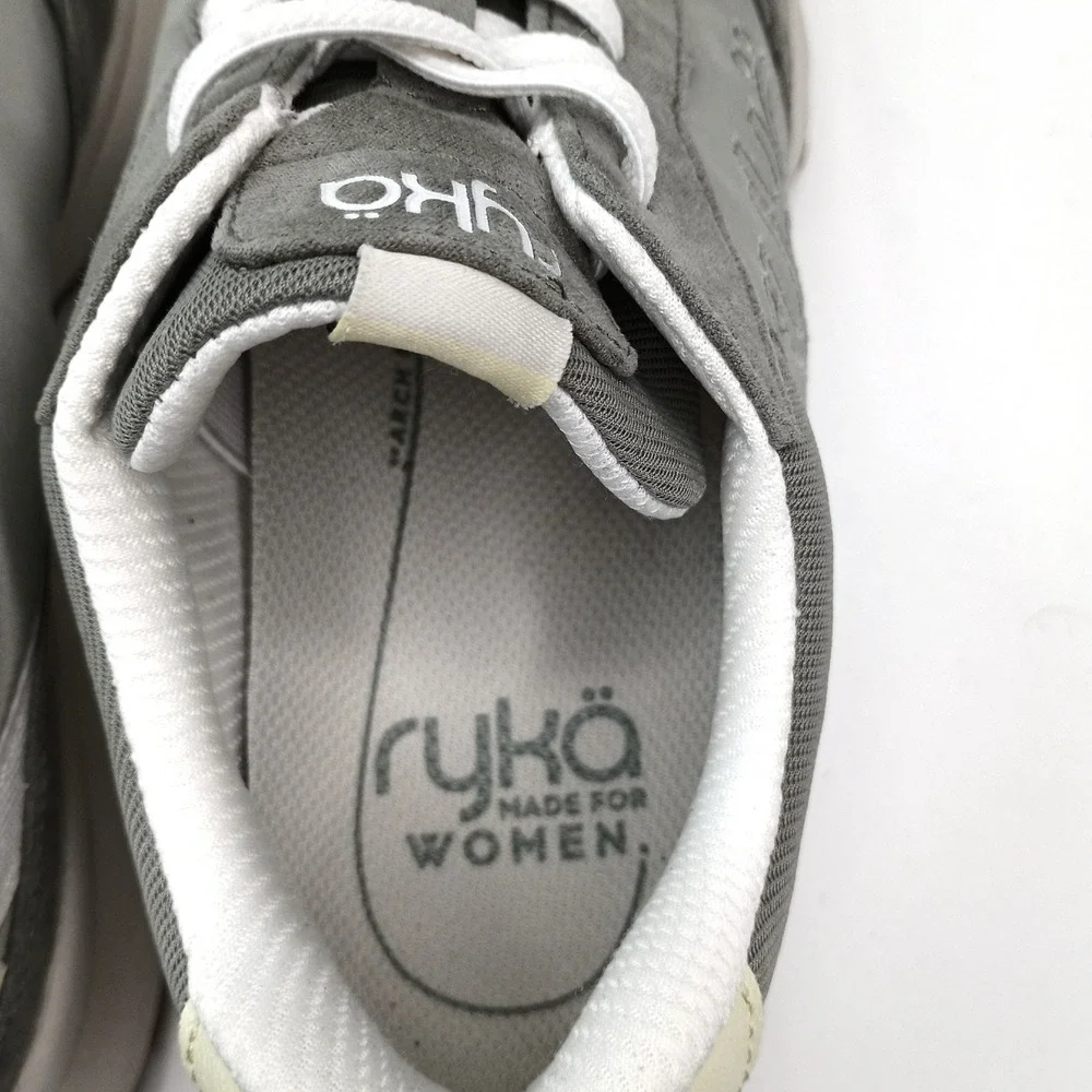 Ryka Jog On Womens Sneakers Olive Green Size 7.5M ActivFoam‎ Walking Shoes